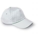 Biała czapka baseballowa