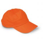 Pomarańczowa czapka baseballowa