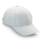 Biała czapka baseballowa