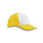 Żółta czapka baseballowa