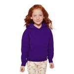 Hooded Sweatshirt Kids Purple