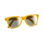 Żółte okulary przeciwsłoneczne