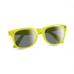 Limonkowe okulary przeciwsłoneczne