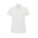 Pique Polo Shirt Biały