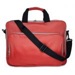 Czerwona torba na laptop
