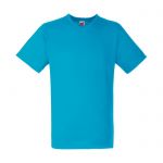 T-shirt w serek Azure azul