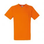 T-shirt w serek Pomarańczowy