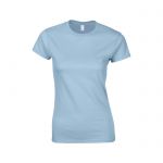 T-shirt damski Jasno-niebieski
