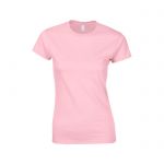 T-shirt damski Jasno-różowy