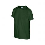 T-shirt młodzieżowy Ciemno-zielony