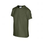 T-shirt młodzieżowy Military verde