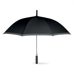 Czarny parasol automatyczny