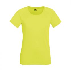Żółty t-shirt damski