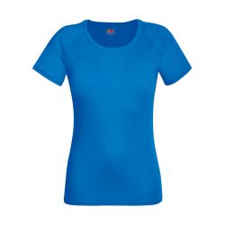 Niebieski t-shirt damski