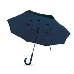 Granatowy parasol