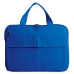 Niebieska torba na laptopa