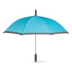 Turkusowy parasol automatyczny